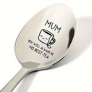 Mum My Best Tea Teaspoon Stainless Steel